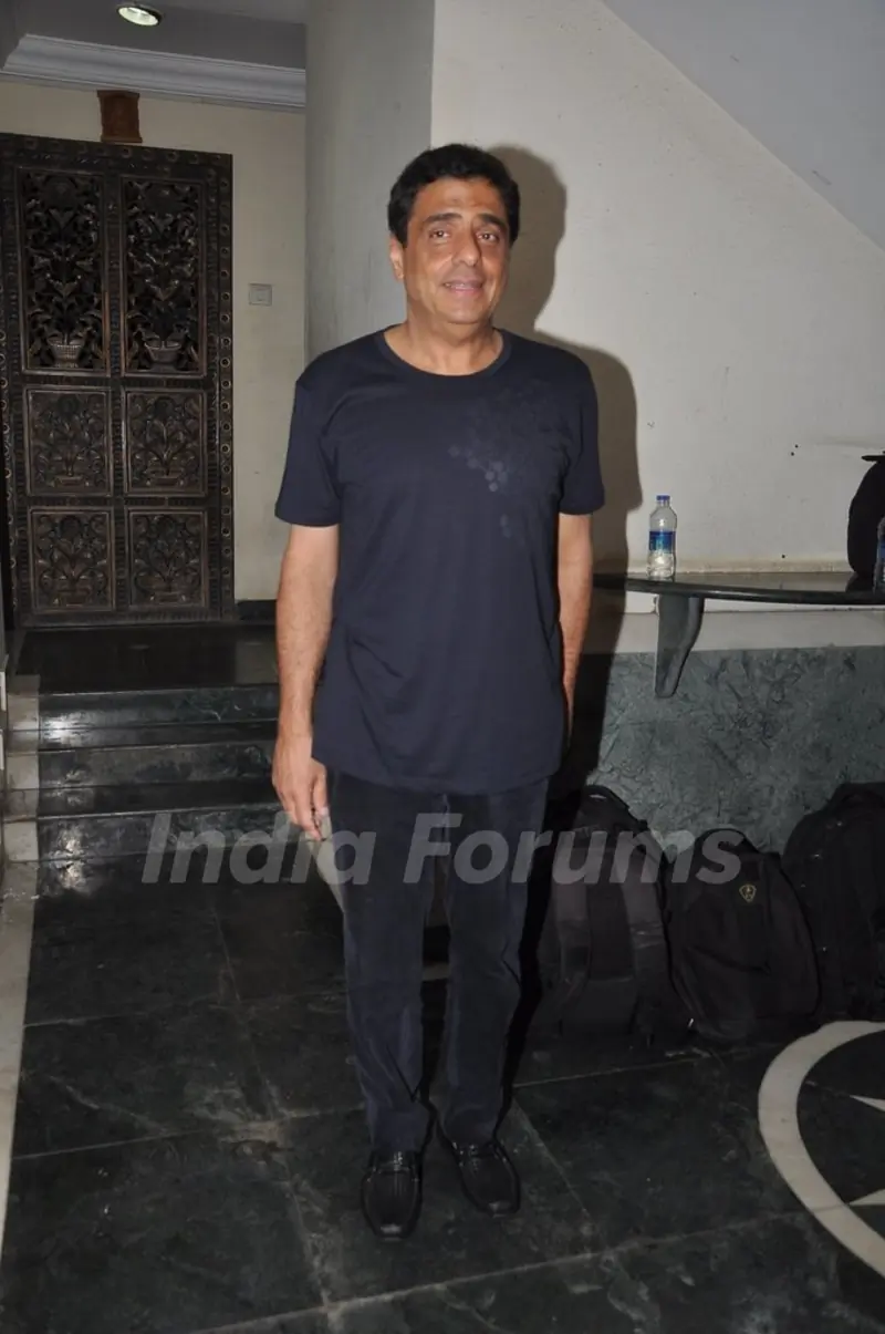 Ronnie Screwvala at Sanjay Leela Bhansali's party for Mary Kom completion