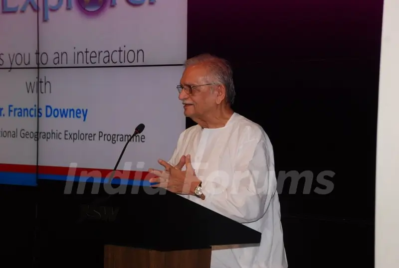 Gulzar at National Geographic Explorer Event