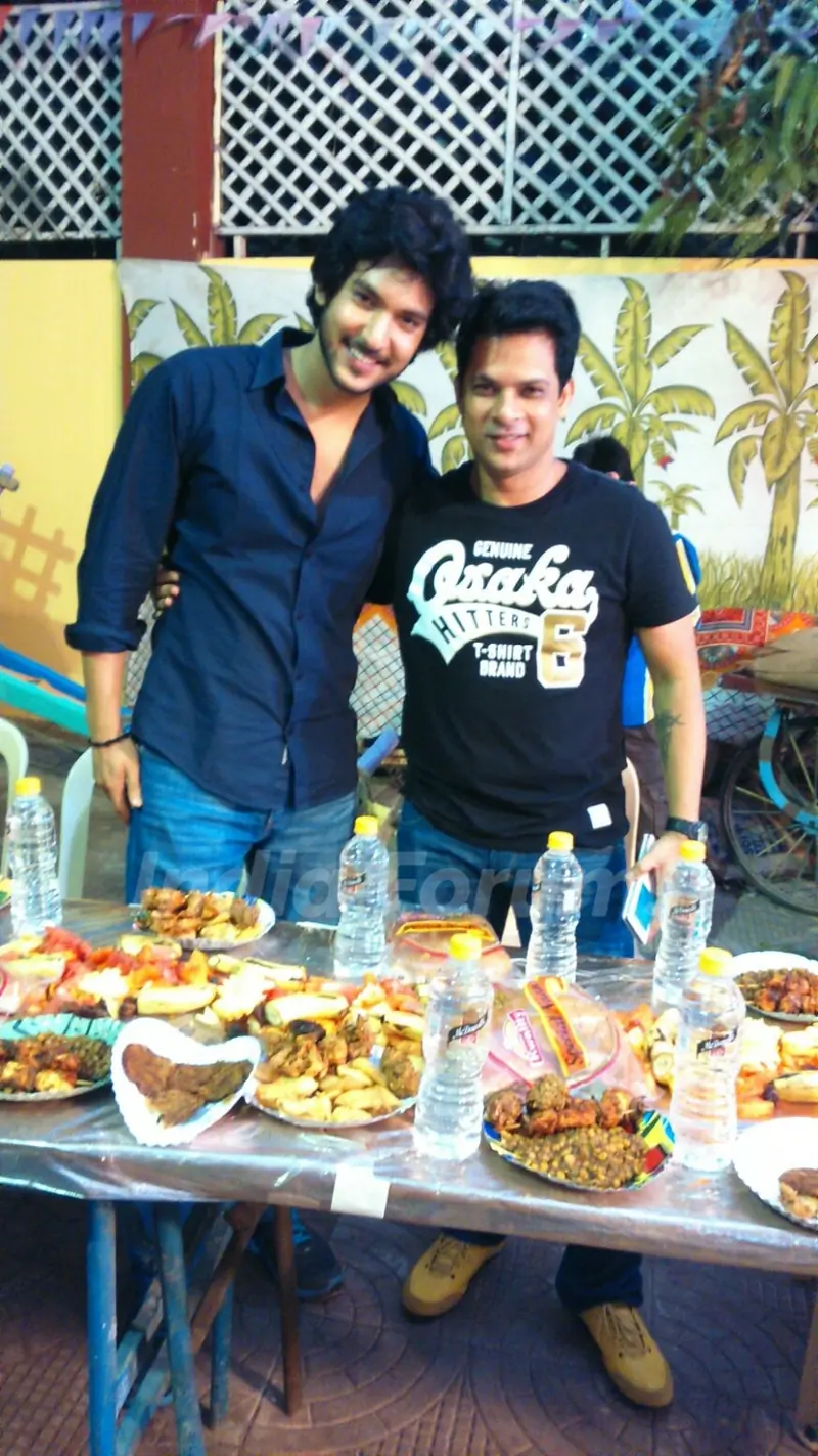 Shivin Narang and Yash Patnaik at Veera Iftaari Party
