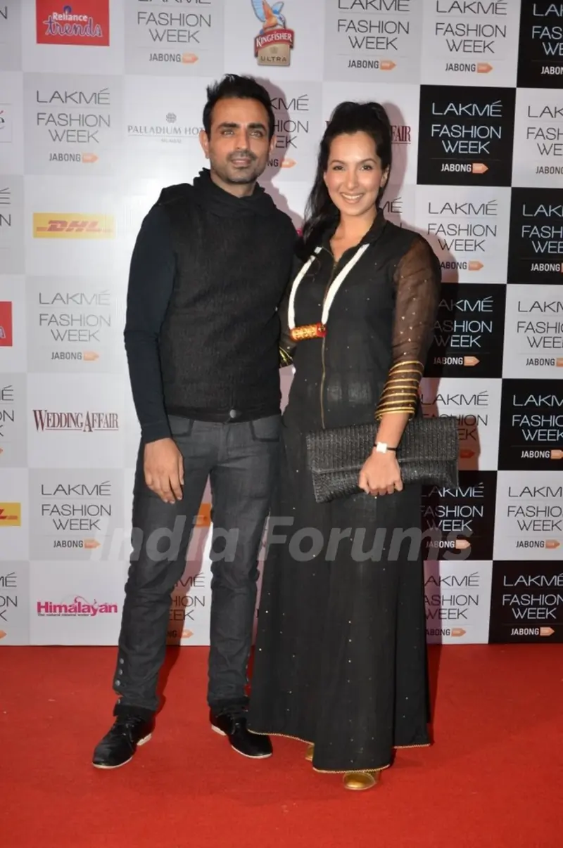 Mayank Anand and Shraddha Nigam was at the Announcement of Lakme Fashion Week Summer Resort 2014