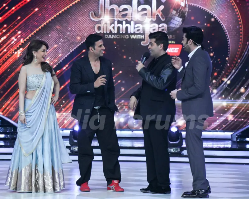 Promotions of Entertainment on Jhalak Dikhla Jaa