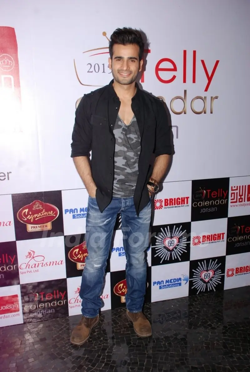 Karan Tacker was seen at the Telly House Calendar Launch