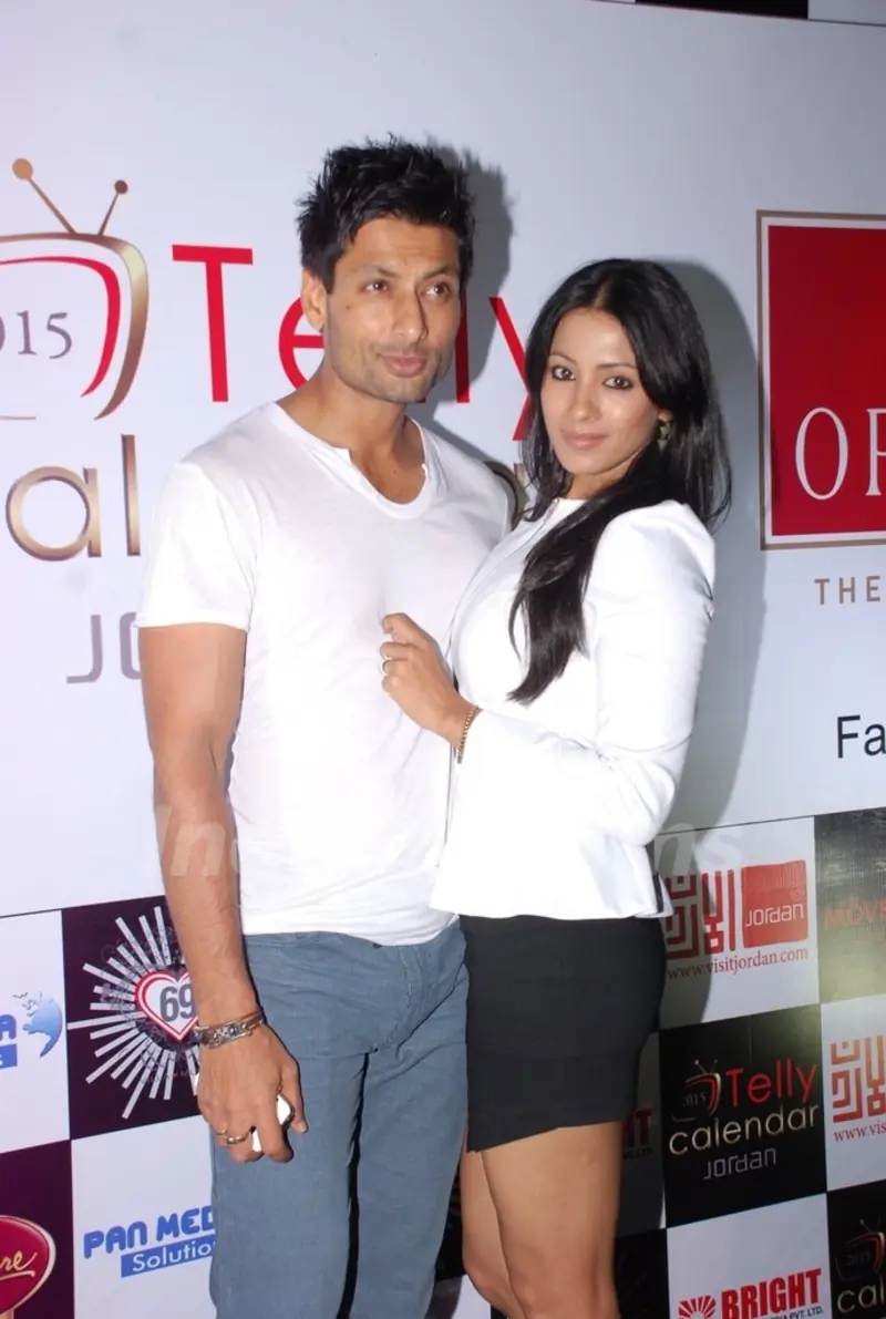 Indraneil Sengupta and Barkha Bisht were at Telly House Calendar Launch