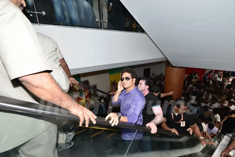 Sachin Tendulkar at PVP Mall