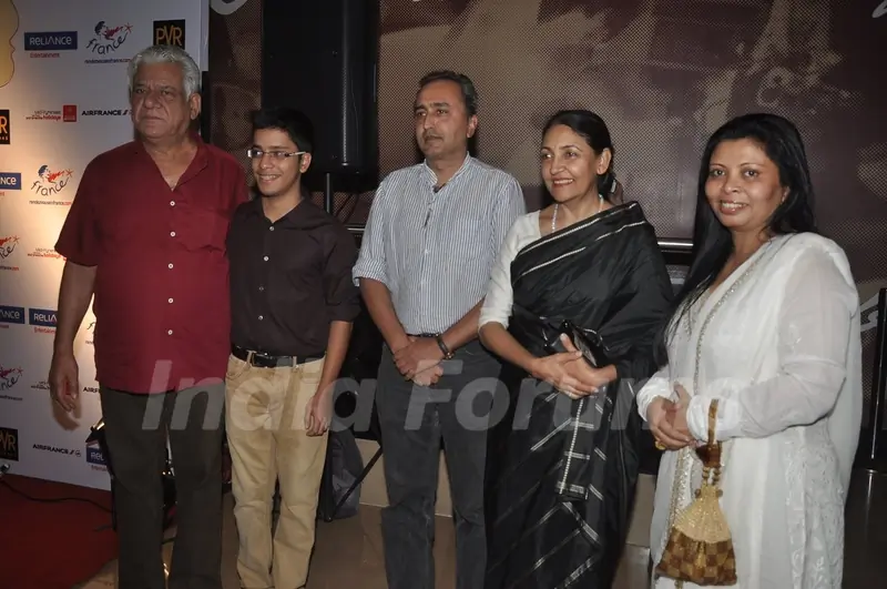 Premiere of 100 Foot Journey hosted by Om Puri