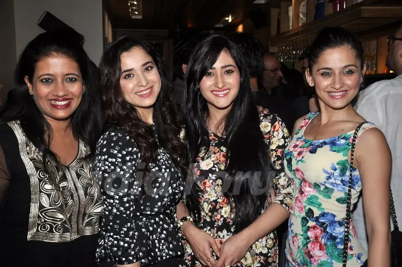Aditi Sajwan, Sanjeeda Shaikh and Simone Singh at the 100 Episodes Completion Party