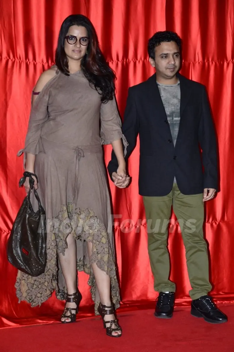 Sona Mohapatra and Ram Sampath were at the Trailer Launch of Ekkees Topon Ki Salaami