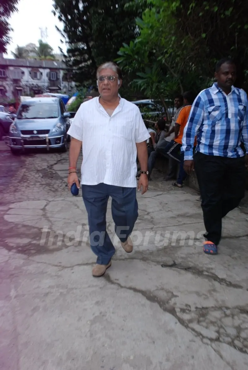 Anjan Srivastava was spotted at Dharmesh Tiwari's Prayer Meet