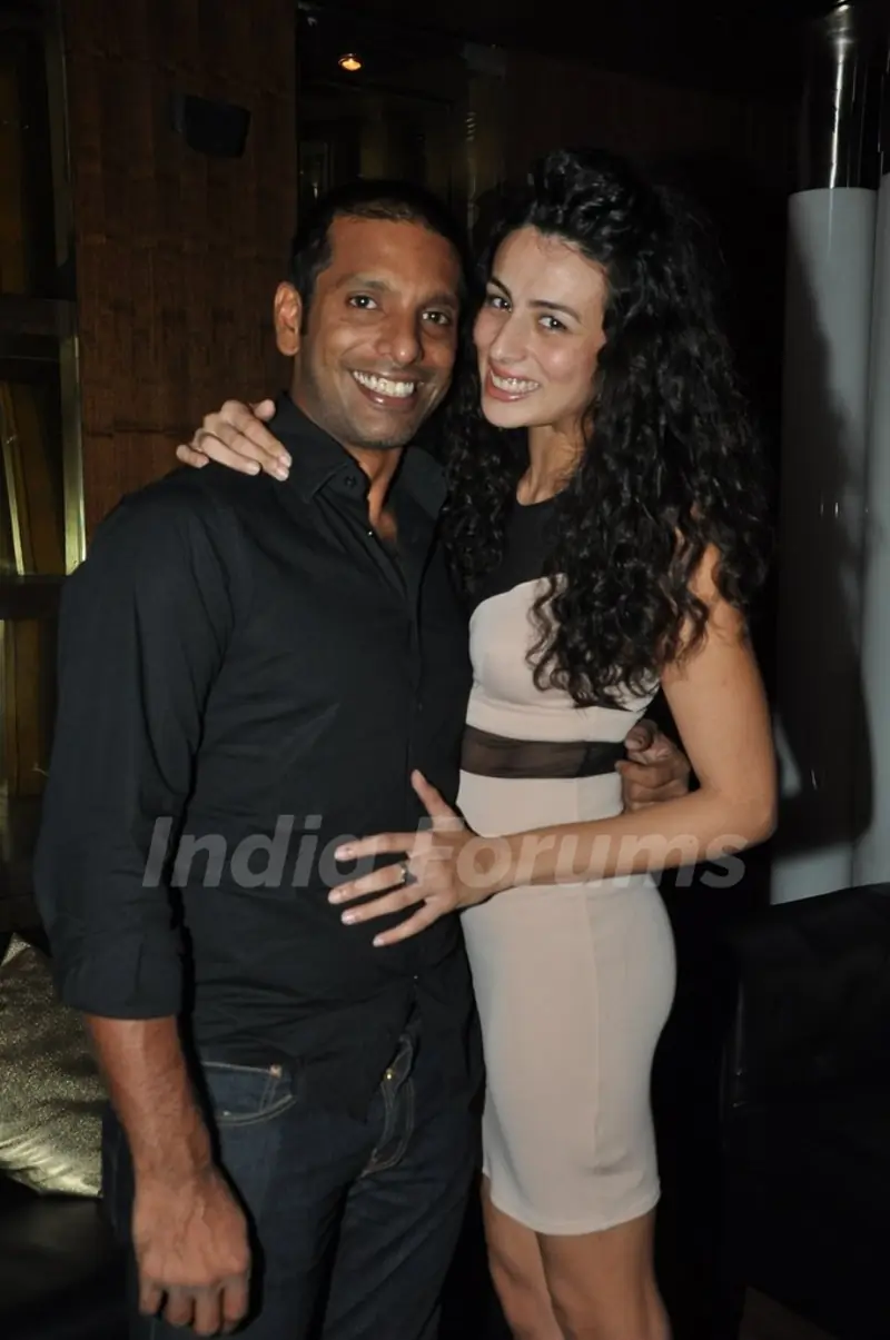 Pia Trivedi poses with a friend at China House Relaunch Bash