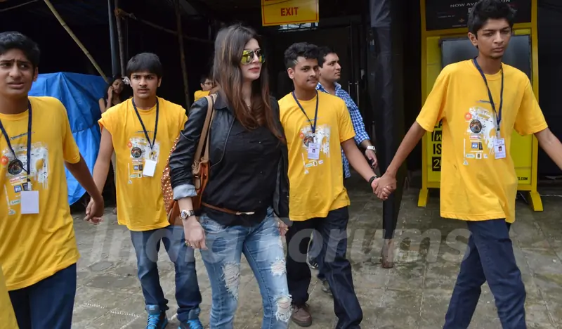 Kainaat Arora was at "Umang 2014"