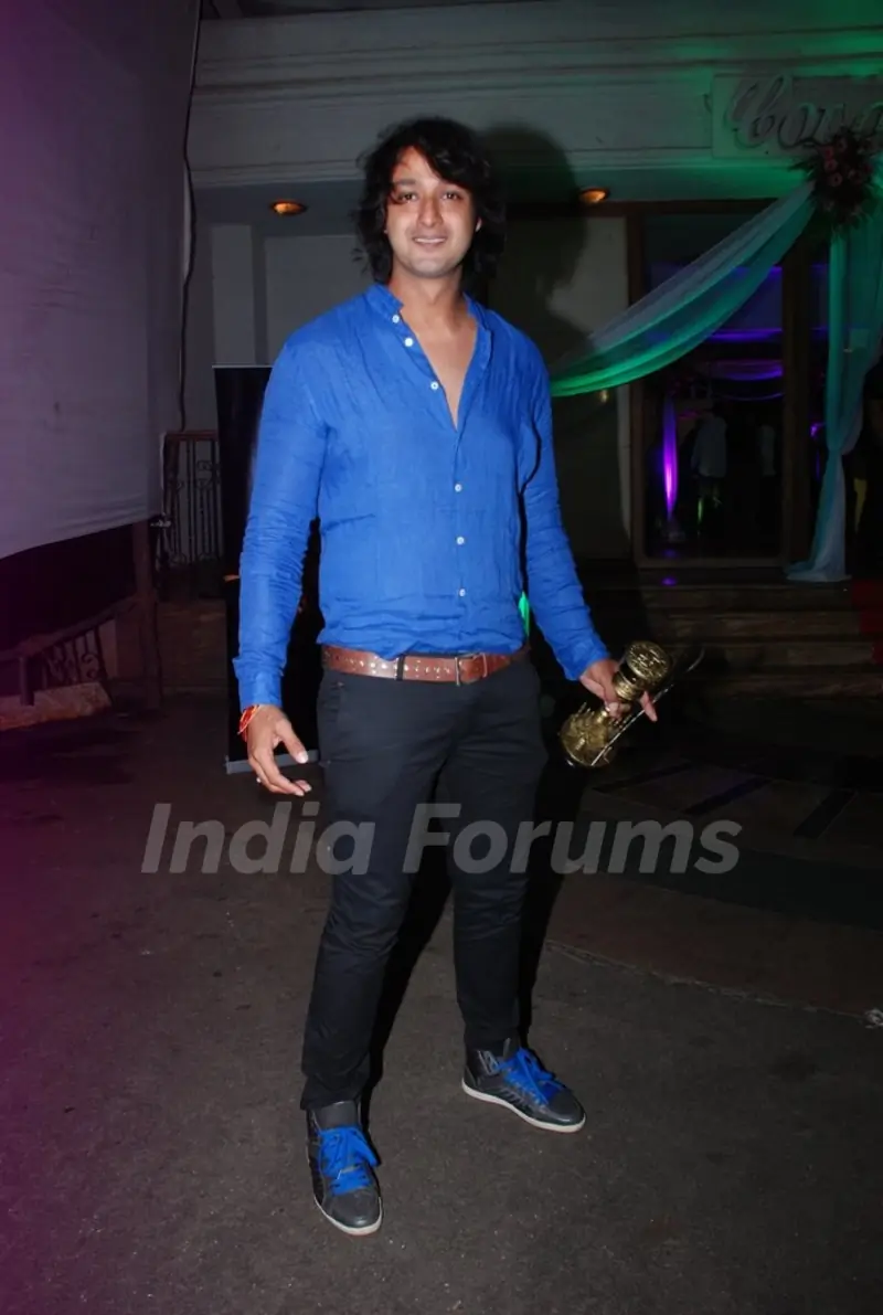 Saurabh Raaj Jain at the Success Bash of Mahabharat