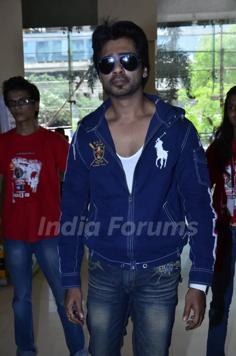 Nikhil Dwivedi was at the Promotions of Tamanchey