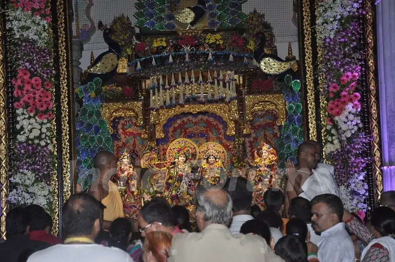 Isckon Temple on Janmashtami