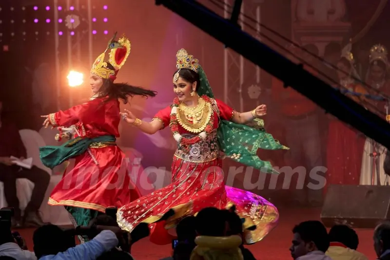 Gracy Singh performs at the Dahi Handi Celebration in Mumbai