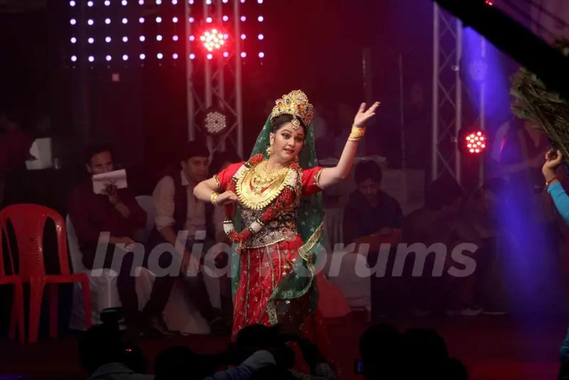 Gracy Singh performs at the Dahi Handi Celebration in Mumbai