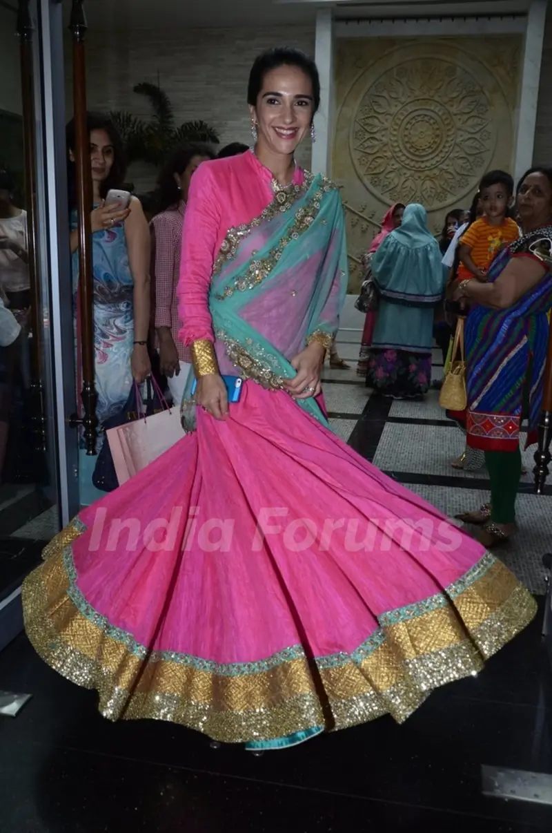 Tara Sharma was spotted at The Dressing Room