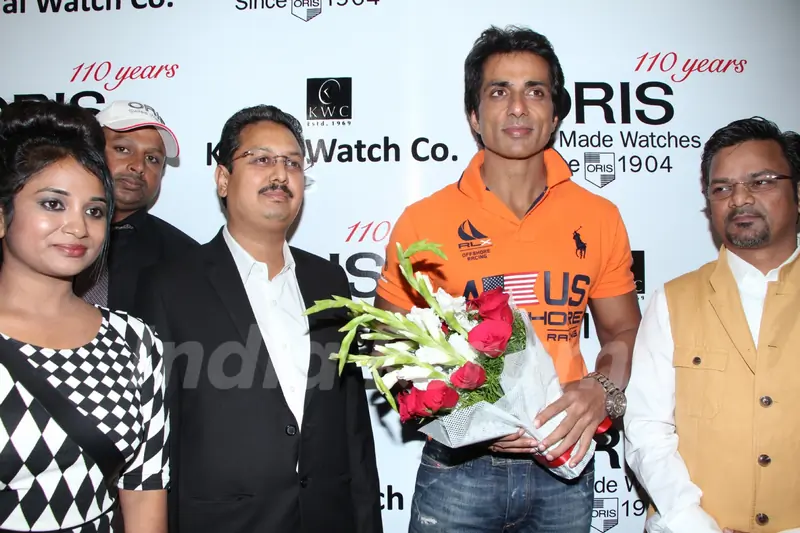 Sonu Sood felicitated at the KWC Luxurio