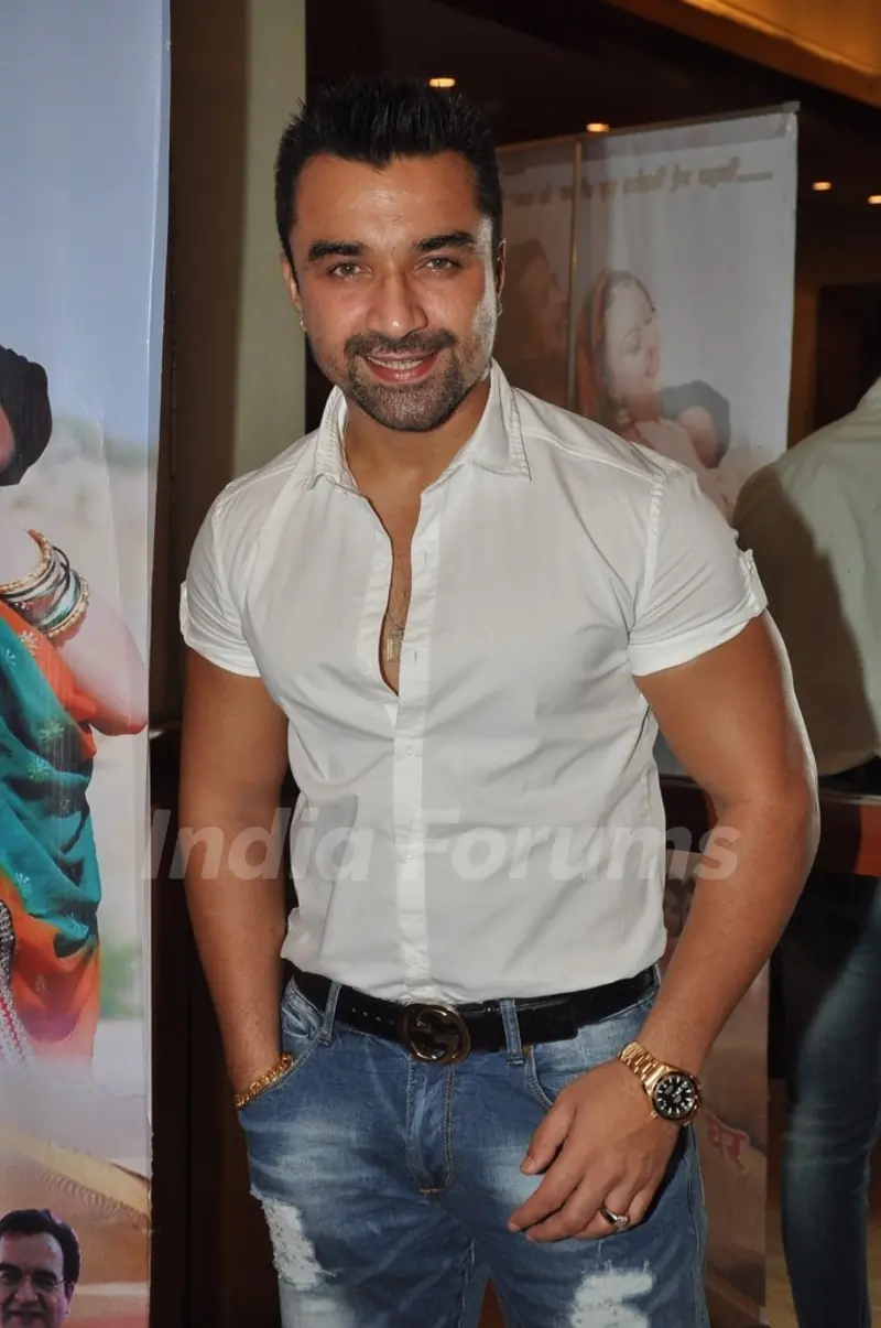 Ajaz Khan was at the Album Launch of Marudhar