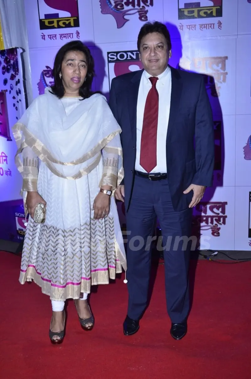 Shashi Ranjan and Anu Ranjan at the Red Carpet of Sony Pal Channel