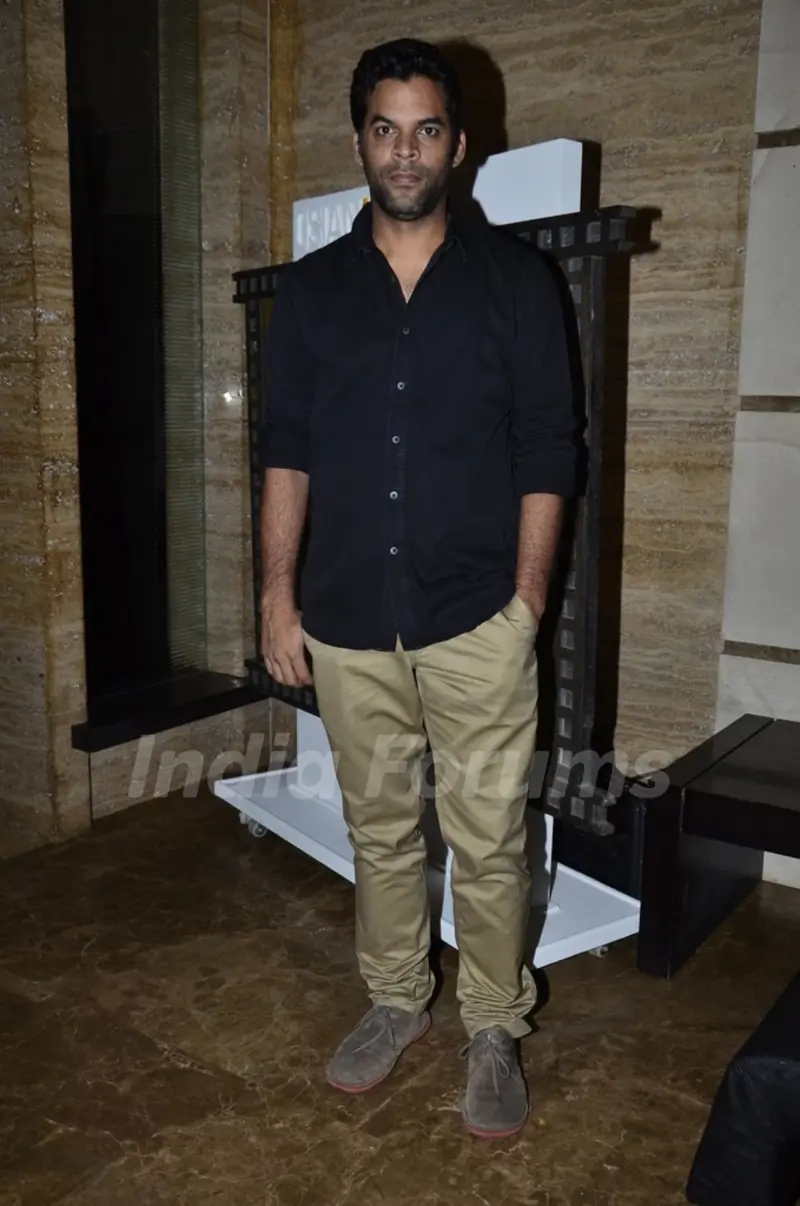 Vikramaditya Motwane was at the Exhibition of Vintage Film items