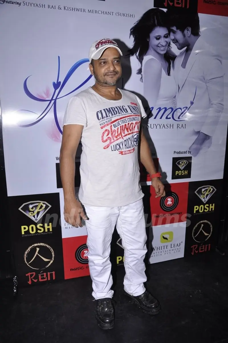 Sajid Ali poses for the media at the Album Launch of Khushnuma