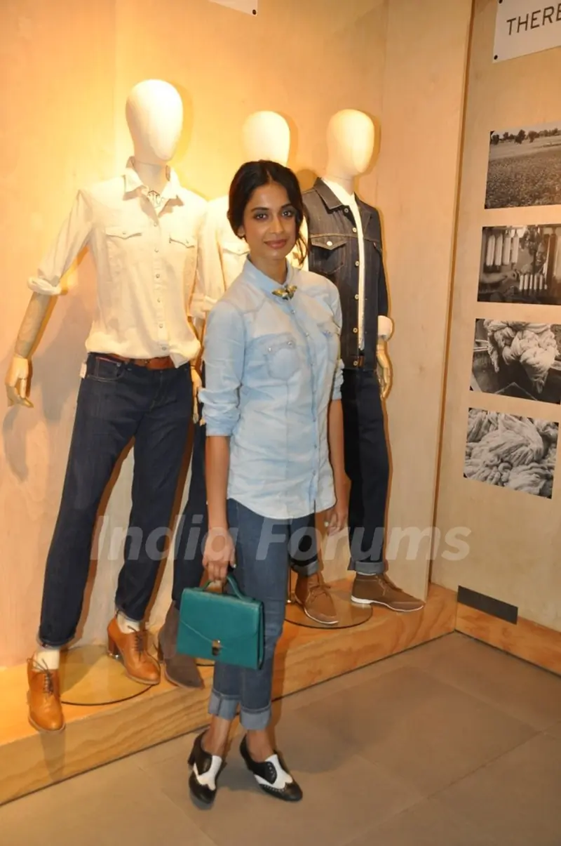 Sarah Jane Dias at the Levis Khadi Collection Launch