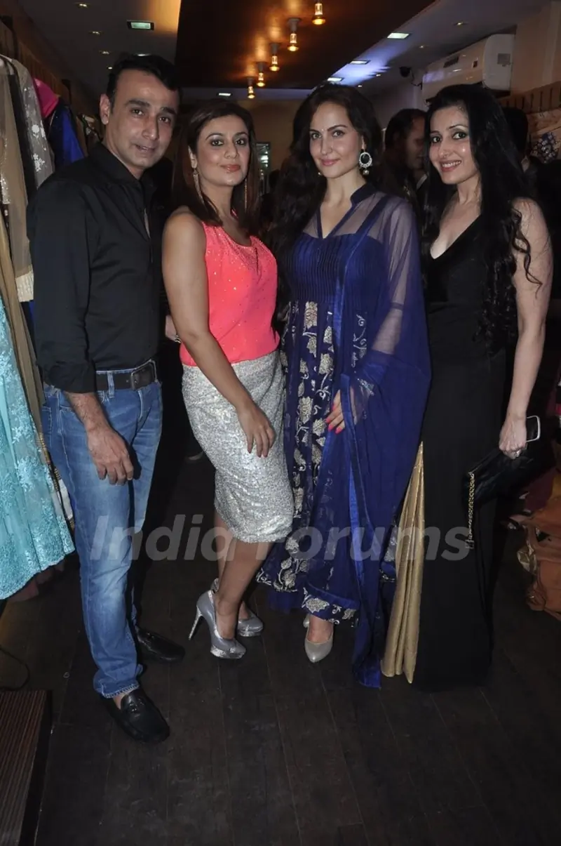 Elli Avram at the Launch of Winter Festive Collection at Nazakat Store