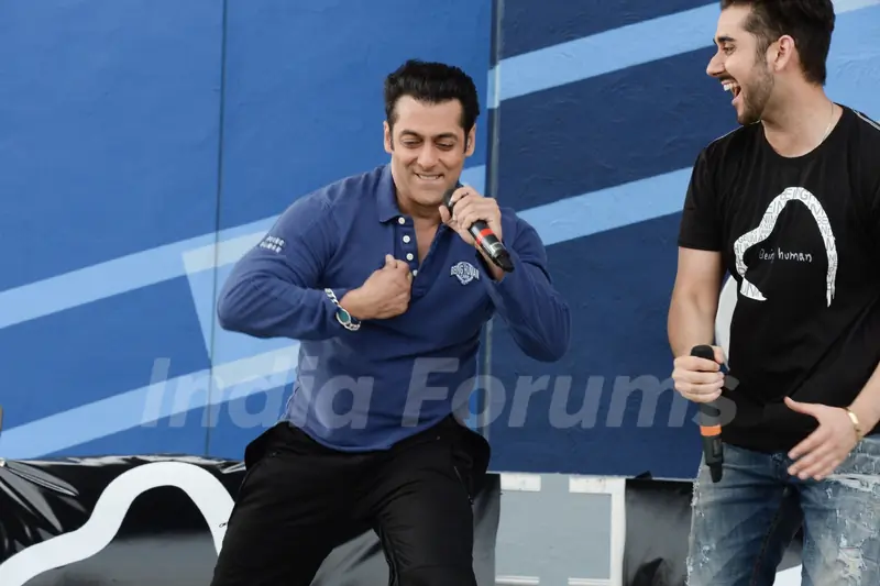 Salman Khan performs at the Music Launch of Dr. Cabbie in Canada