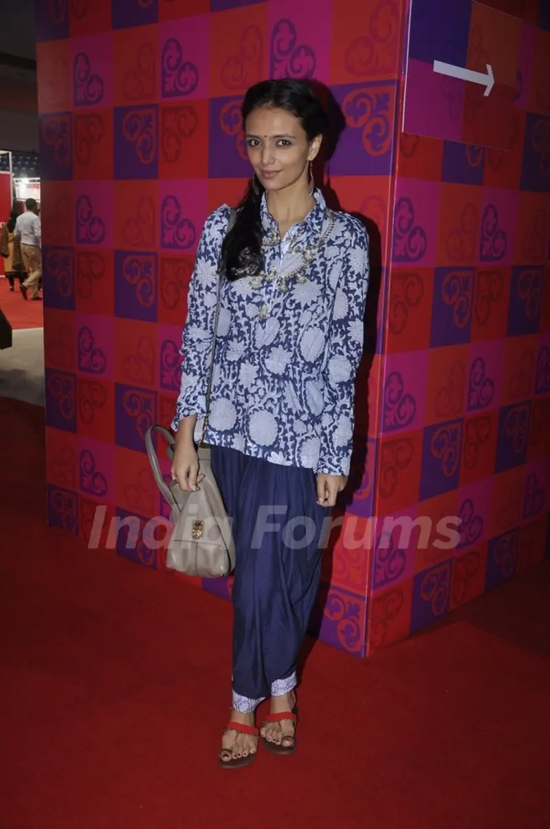 Roshni Chopra was at Design One Exhibition by Sahachari Foundation