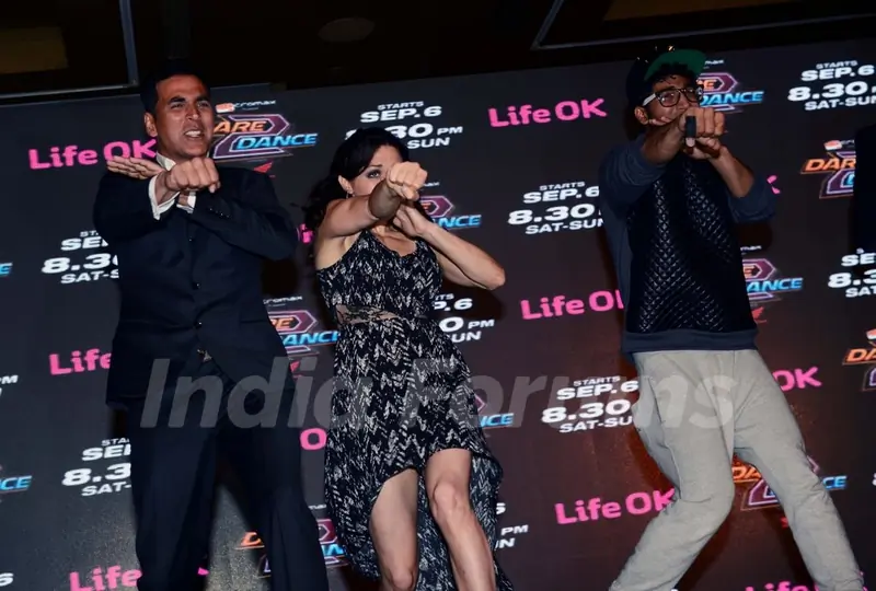 Akshay Kumar performs at the Launch of Dare 2 Dance