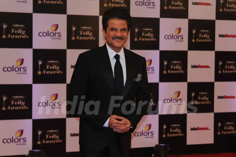 Anil Kapoor was at the Indian Telly Awards