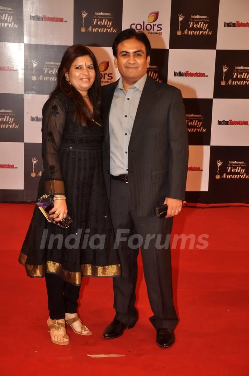Dilip Joshi ar the Indian Telly Awards