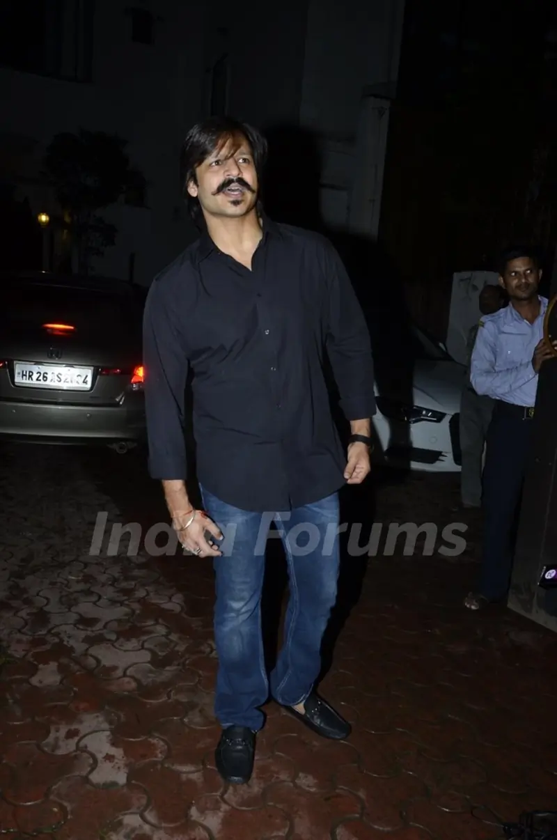 Vivek Oberoi at Shilpa Shetty's Bash