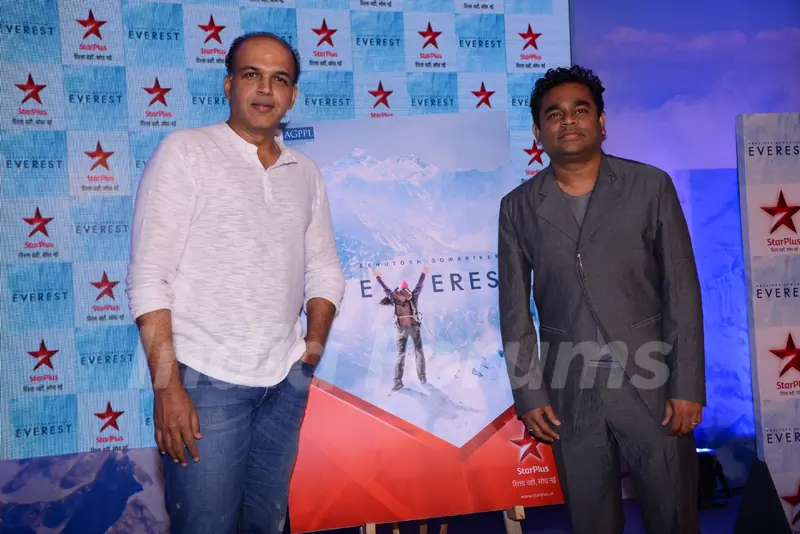 Ashutosh Gowariker and A.R. Rahman at the Poster Launch of 'EVEREST'