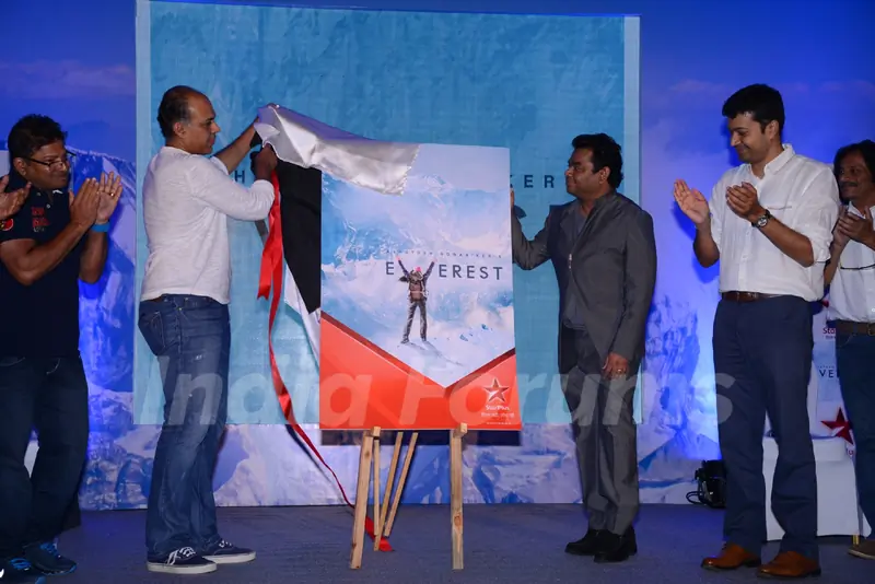 Ashutosh Gowariker and A.R. Rahman unveil the Poster of 'EVEREST'