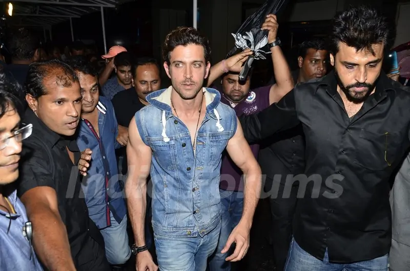 Hrithik Roshan snapped at the Song Launch of Bang Bang