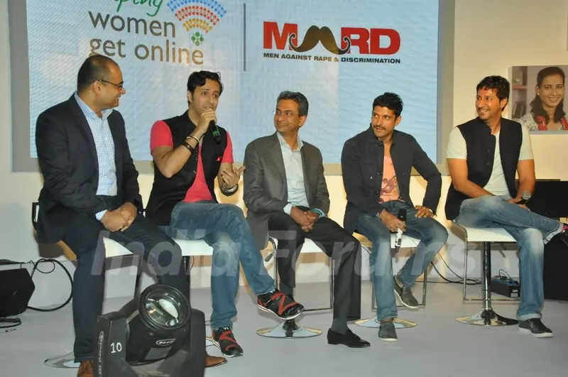 Salim Merchant addressing the audience at the Song Launch of MARD