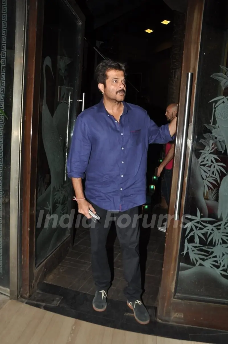 Anil Kapoor snapped at the Completion Bash of Dil Dhadakne Do