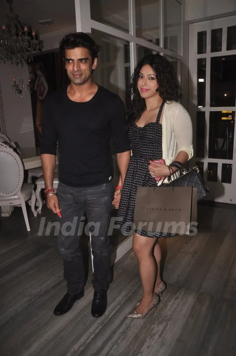 Mohit Malik and Addite Shirwakar at Neha Marda's Birthday Bash