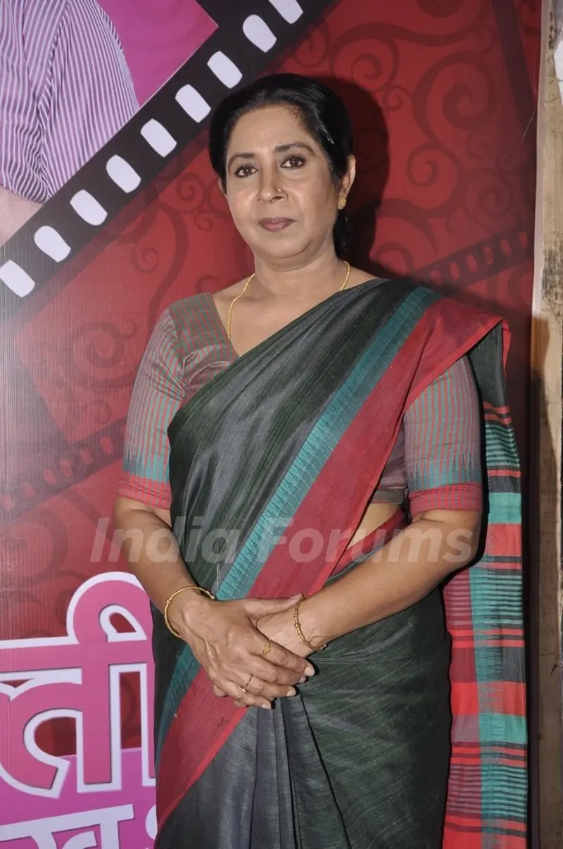 Vidya Sinha poses for the media at the Launch of Itti Si Khushi