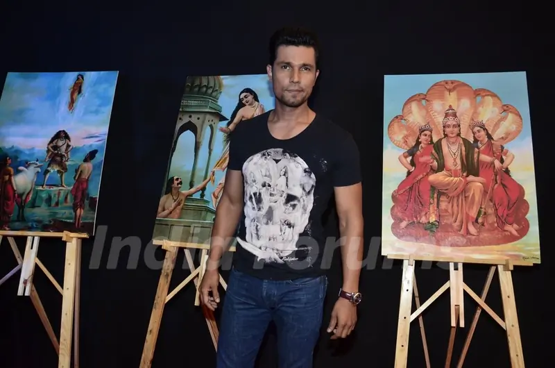Randeep Hooda was at the Music Launch of Rang Rasiya