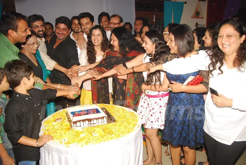 Rajan Shahi's Get Together on the set of Itti Si Kushi