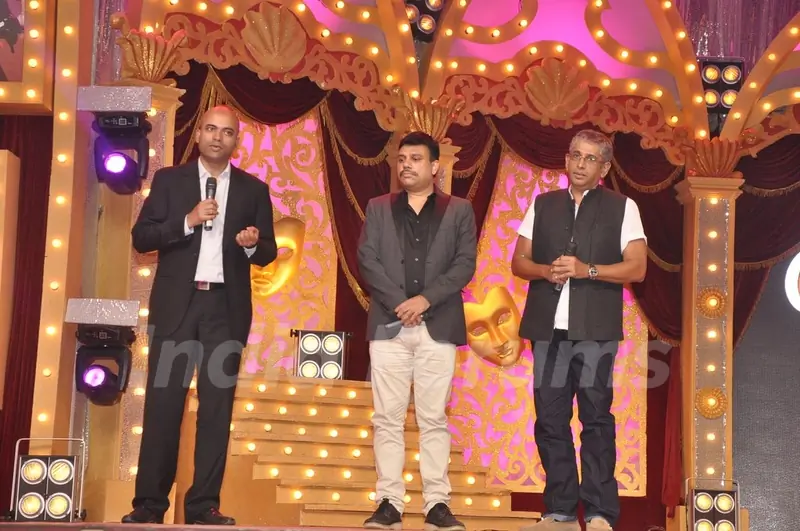Ajit Thakur addressing the audience at the Launch of Comedy Classes