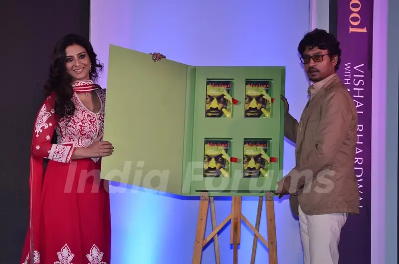 Tabu and Irrfan Khan Launch the Maqbool Book
