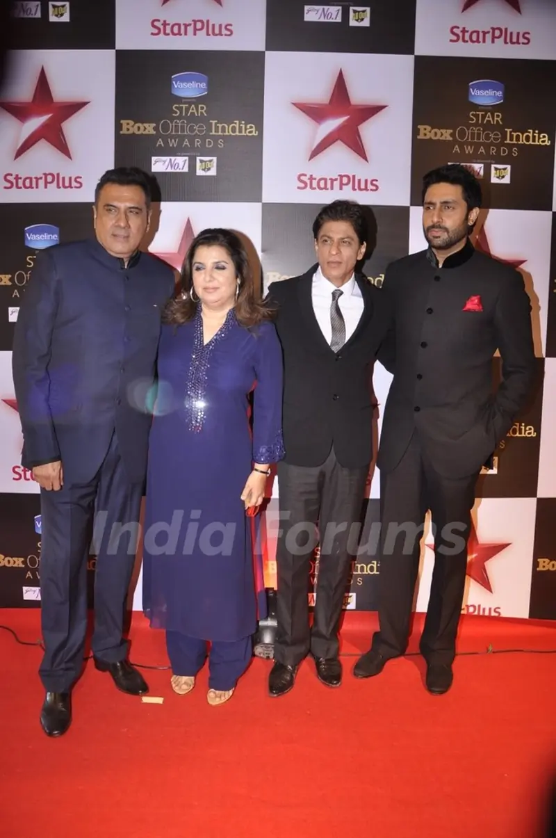 Team Happy New Year at Star Box Office Awards