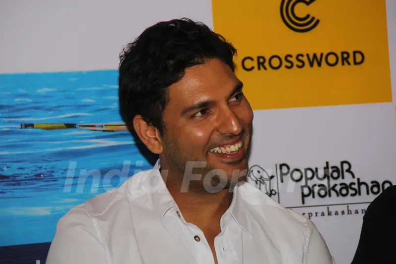 Yuvraj Singh was at Vikram Sathye's Book Launch