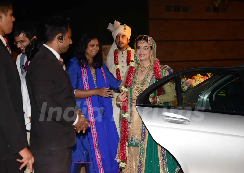 Dia Mirza Weds Sahil Sangha