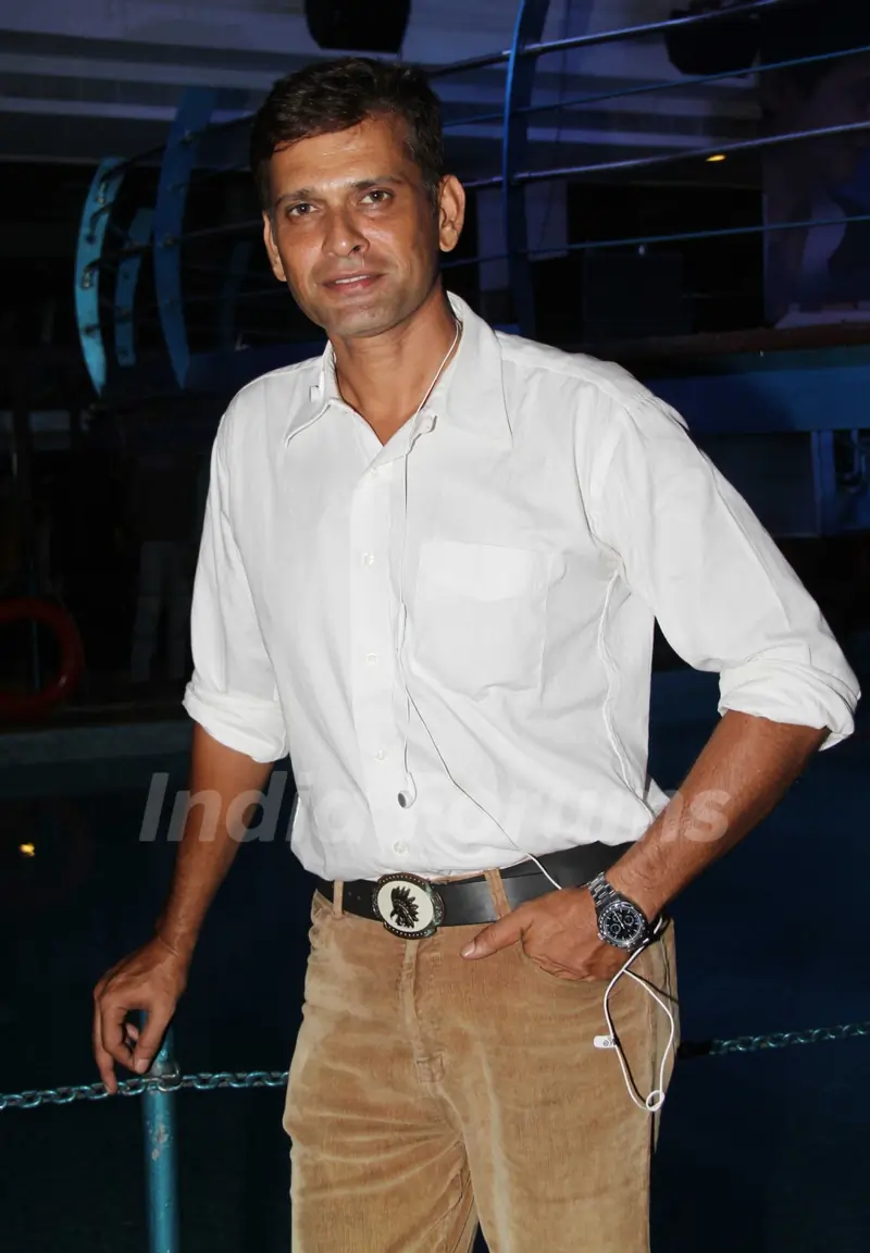 Sameer Dharmadhikari poses for the media at the Pyaar Vali Love Story Look Launch
