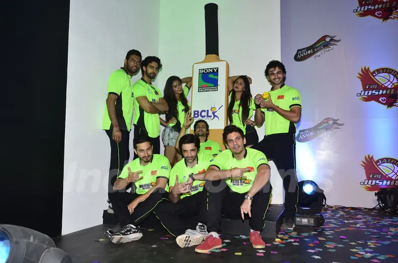 Team Mumbai Warriors at the BCL Press Conference