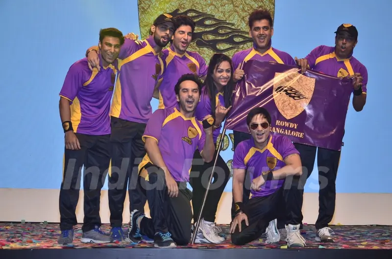 Team Rowdy Banglore at the BCL Press Conference